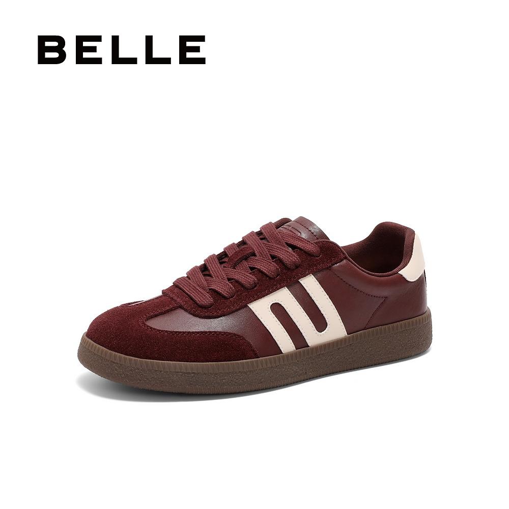 Belle Fashion Comfortable De Xun Shoes 2025 Spring New Shopping Mall Same Style Versatile Casual Shoes