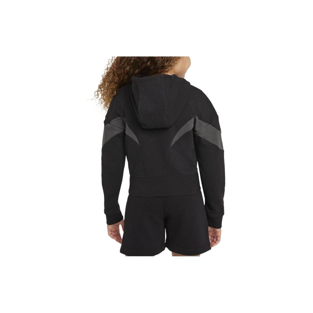 Nike Повседневная куртка-худи с логотипом Air для детей, черная DD7137-010