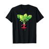 Funny Radish With Sunglasses Gardener T Shirt Vintage Washed Stylish Casual Homme Slightly Soft Fashion Comfortable Streetwear