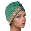 Женский платок на голову Эластичный обхват головы Дизайн с перекручиванием Шапка-тюрбан