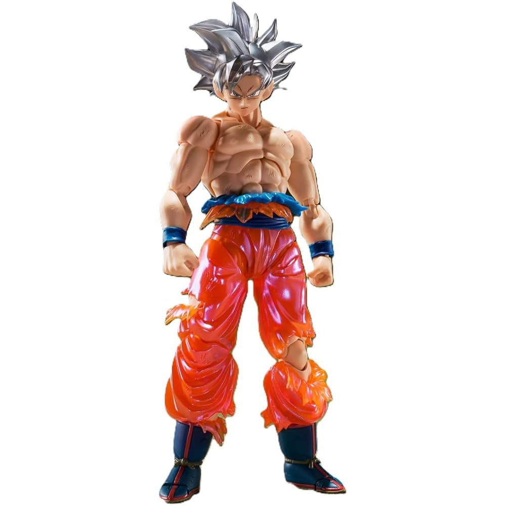 TAMASHII NATIONS S.H.Figuarts Гоку Ультра Инстинкт Фигурка 140 мм ПВХ АБС Раскрашенная Фигурка Действия