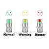 4pcs New Warning Visiable Monitor Car Stem Caps Air Pressure Valve Tire Gauge Sensor Indicator