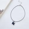 Сладкий Крутой сплав Черный котенок кулон чокер ожерелье Choker Аксессуары для шеи Аксессуар Ожерелье для женщин