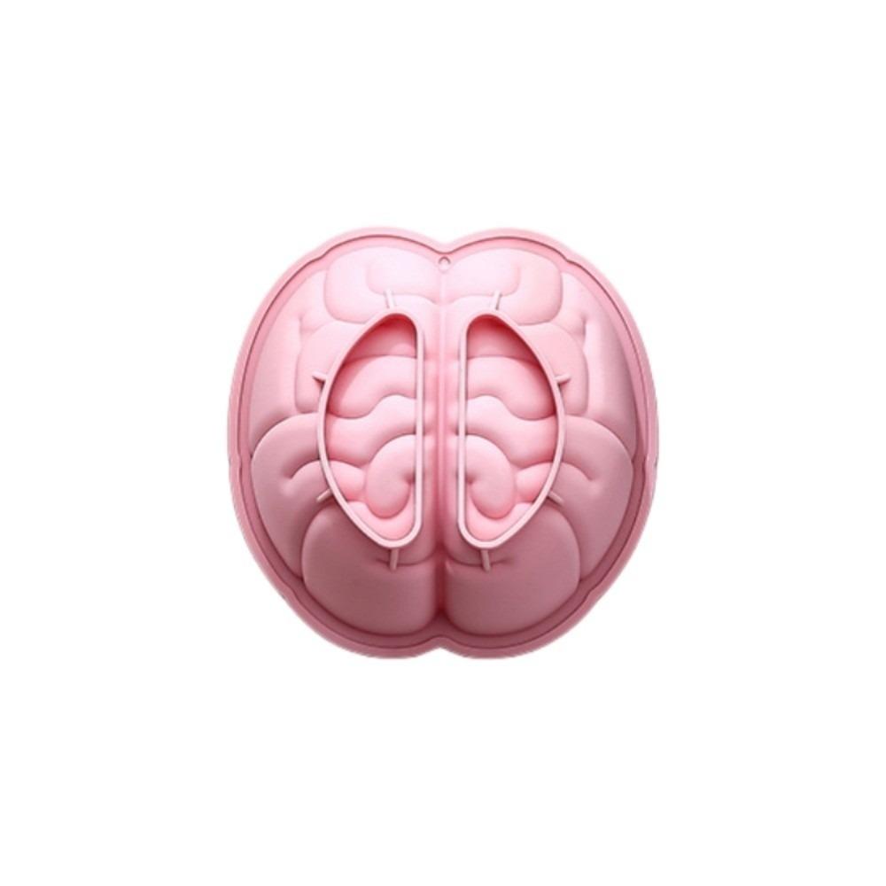 Антипригарная форма для торта в форме сердца, тыквенная силиконовая форма для выпечки на Хэллоуин, форма для десерта в виде мозга, кондитерская