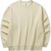 Anta Casual Comfortable Round Neck Pullover Sweatshirt Unisex Tops Light-Cream 972448710-5