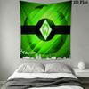 SV Werder Bremen Wall Hanging Printed Fabric Blanket Decorative Tapestries for Bedroom Living Room Home Decor