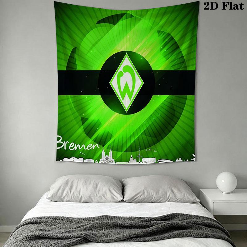 SV Werder Bremen Wall Hanging Printed Fabric Blanket Decorative Tapestries for Bedroom Living Room Home Decor