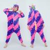 Animal Cat Tiger Kigurumi Unicorn Onesie Adult Teenagers Women Men Pajamas Funny Flannel Warm Soft Sleepwear Overall Onepiece Jumpsuit Cosplay Costume