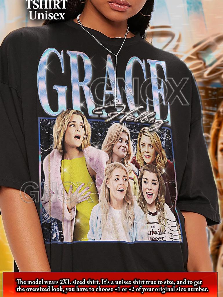 GRACE HELBIG Vintage Shirt, Grace Helbig Meme Tshirt, Grace Helbig Fan Tees, Grace Helbig Retro 90s Sweater, Grace Helbig Merch Gift #saf