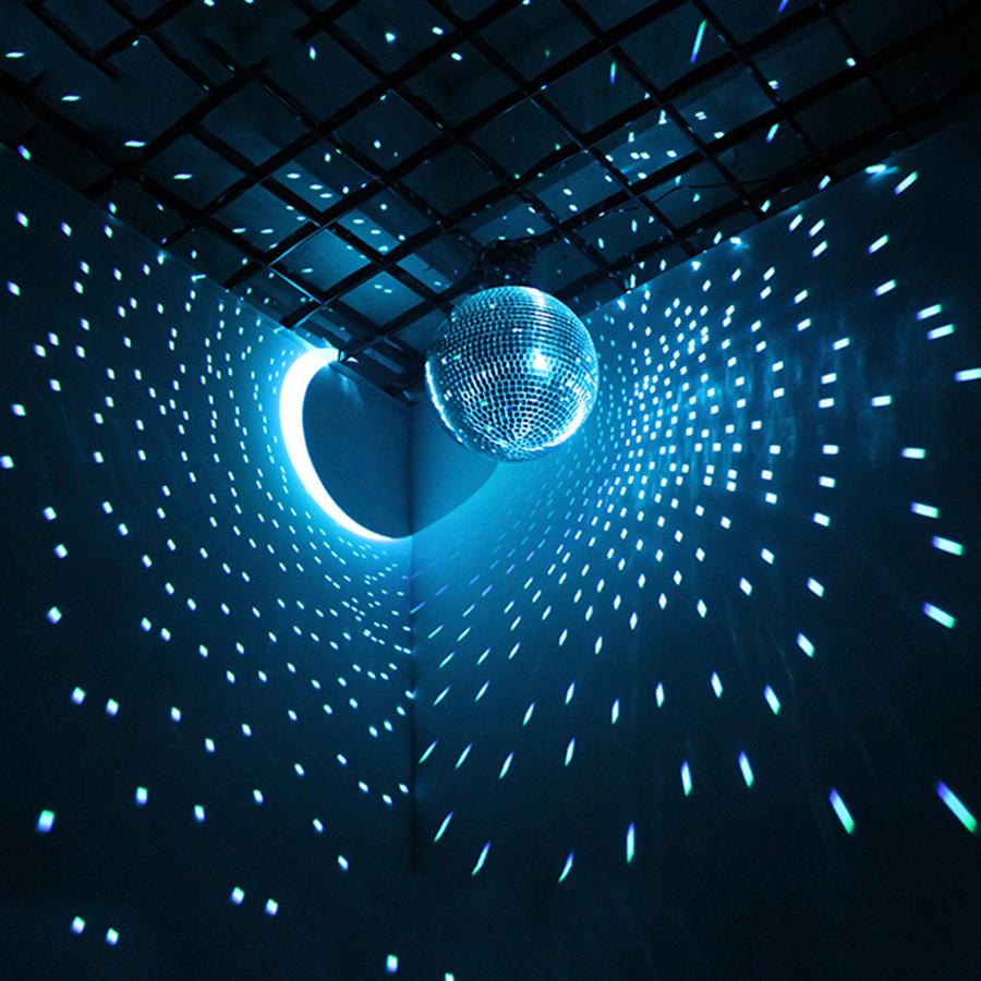 Пульт дистанционного управления диско-зеркальный шар свет диджейский диско-шар прожектор полноцветный RGB 4в1 10 Вт светодиодные прожекторы для сцены диско-шар свет