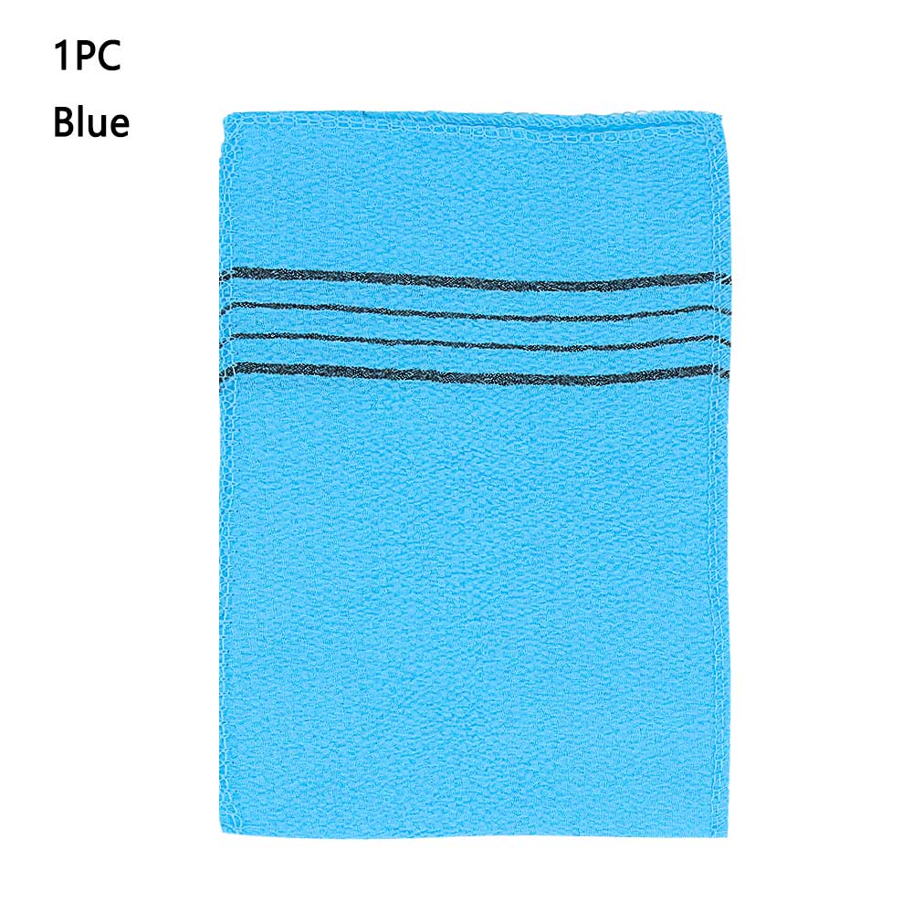 1/3/5/10 pcs Durable Smooth Skin Portable Cleaner Body Rub Washcloth Bath Glove Shower Scrubber Exfoliating Bath Towel