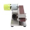 Multifunctional Grinder Mini Electric Belt Sander DIY Polishing Grinding Machine Cutter Edges Sharpener with 10pcs 30mm