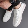 2024 Лидер продаж Мужская повседневная обувь для ходьбы Стильная мужская вулканизированная обувь Нескользящая кожаная мужская обувь Универсальная обувь для скейтбординга для мужчин