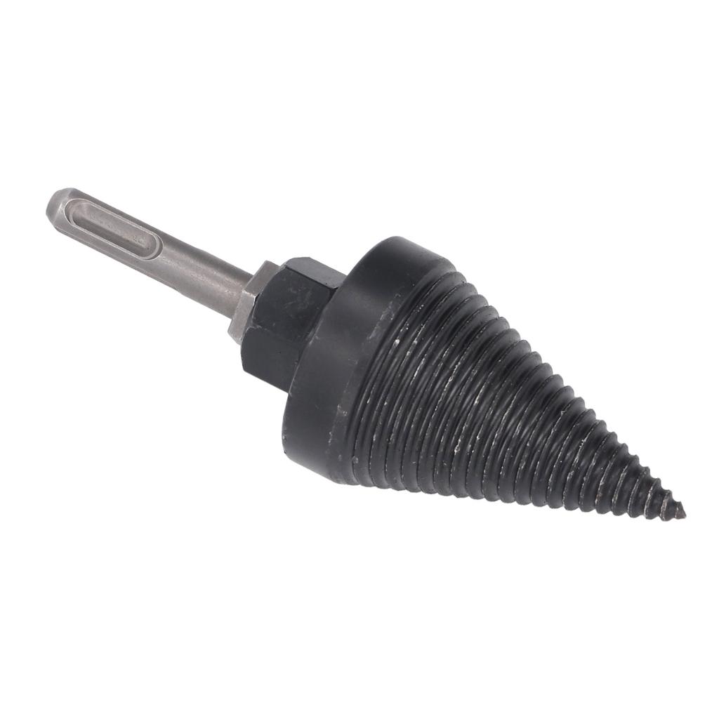 4Pcs Firewood Drill Bit Wood Splitter Detachable Electric Splitting Set 50mm for Electric Hammer Han