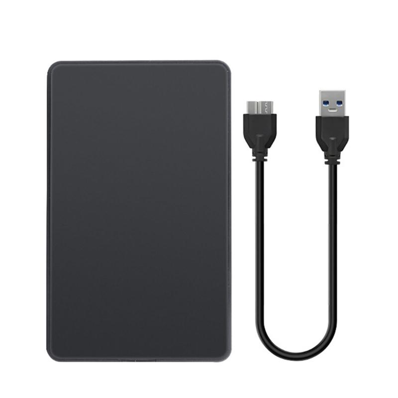 USB3.0 Fast Data Transfer 2.5inch Externals Hard Drive Case HDDs Case For Systems Portable Design