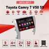 2DIN Android Автомобильная магнитола Car-Play, для Toyota Camry 7 V50 55 2015-2017, Мультимедийный плеер, Головное устройство, Стерео, GPS-навигация, BT, WIFI, 2+32 ГБ