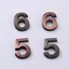 House Sign Hotel 5CM Popular 1PC High Quality 0-9 Modern Door Address Number Number Plate Digits Sticker