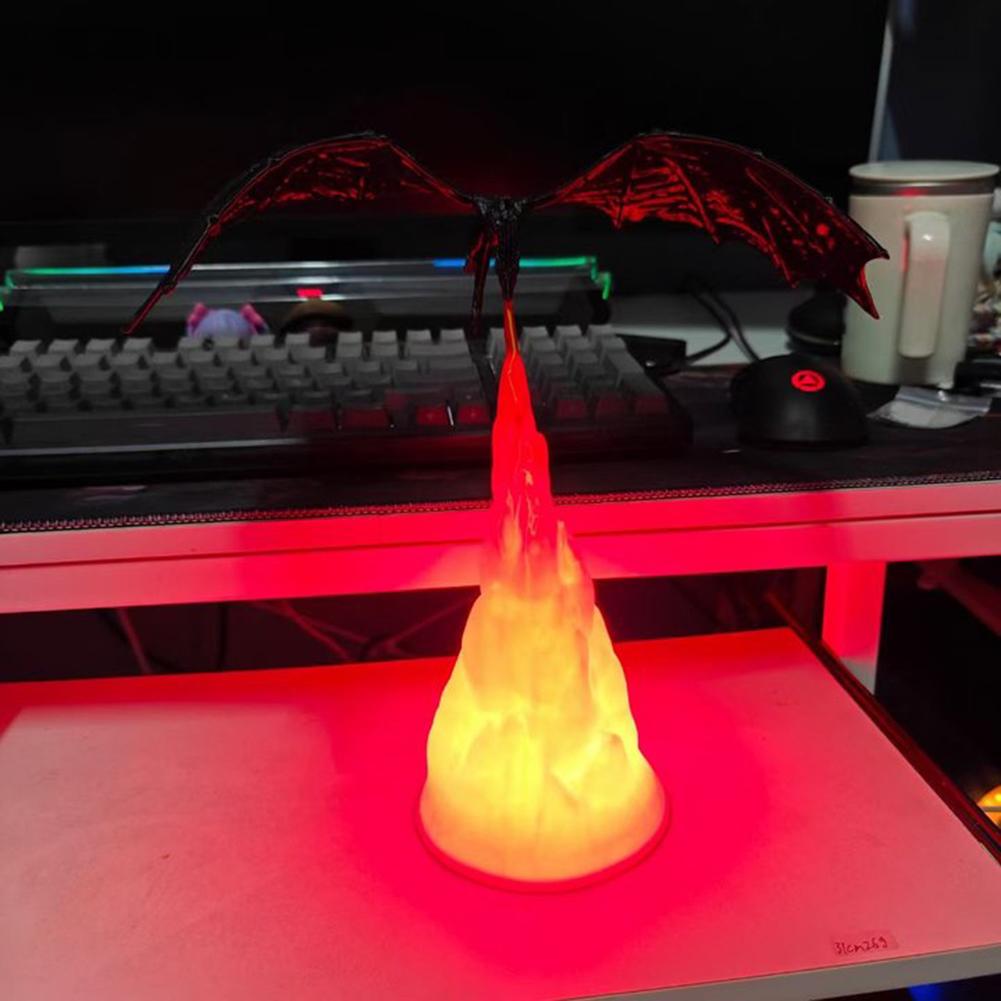 Драконий Пламя Книжный Уголок Огнедышащий Дракон Виверна Книжный Уголок Статуи Дракона