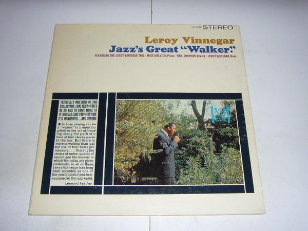 Виниловая пластинка LEROY VINNEGAR Jazzs Great Walker VJS2502 Vee Jay Records Джаз США Б/у