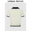 UR Women's Colorblock Argyle Polo Knit Sweater
