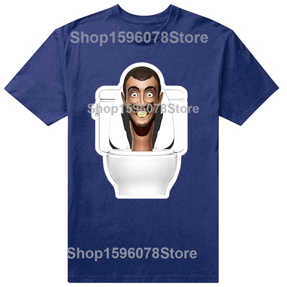 Скибиди Туалет Туалетный Человек Смешной Мультяшный Мультивселенная Футболки Унисекс Летние Топы Принт Оригинальный Дизайн Подарки Футболка Уличная Одежда