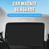 1 PC Summer Sun Protection Strong Magnetic Full Shading Magnetic Car Curtain Magnetic Suction Opaque Car Sunshade