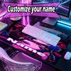 Custom Name Personalized Jinx Pattern Mousepad, Laptop PC Desk Mat, Decorative Desk Mat for Home Keyboard Pad Gift