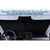 Sunroof Sunshades For Tesla Model 3 Y Juniper Highland 2020-2026 2025 Ice Cloth Buckle Front Rear Skylight Glass Roof Sun ShadeWindshield Sunshades 1