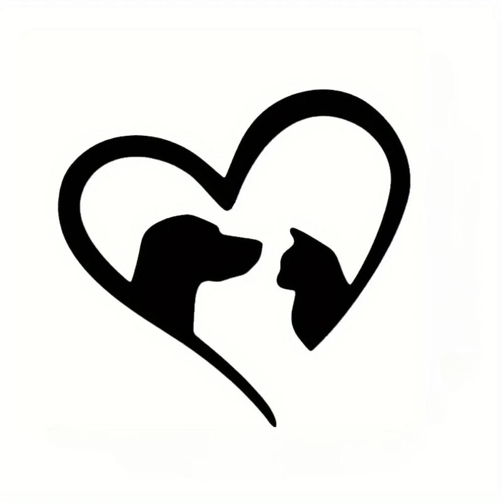 1 шт. настенное искусство из металла для домашних животных с изображением кошек и собак для внутреннего и наружного декора, идеальный подарок на новоселье для любителей домашних животных