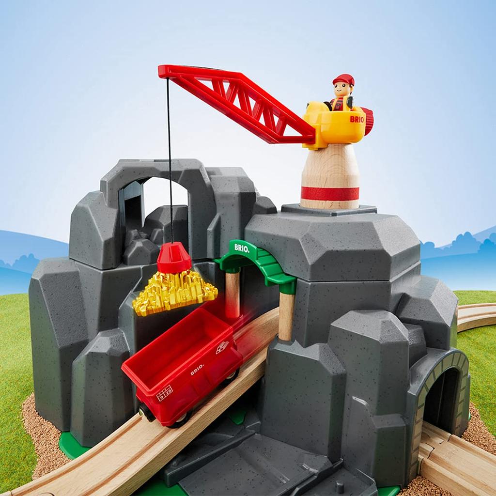 BRIO Кран и Горный Тоннель 33889