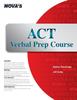Книга ACT Verbal Prep Course