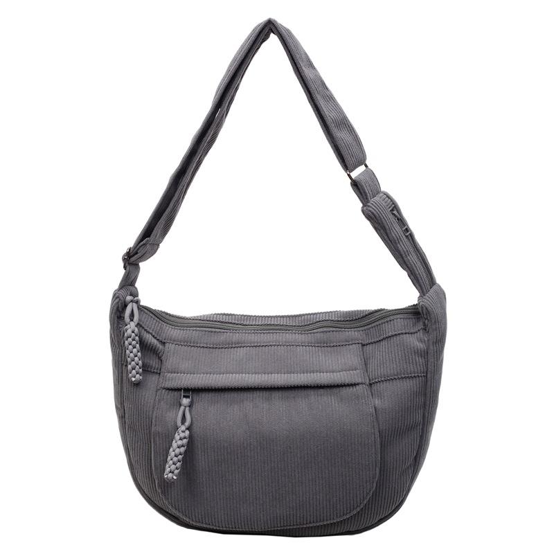 Новая повседневная женская сумка через плечо в западном стиле большой вместимости, модная сумка для осени и зимы 2025, персонализированная сумка-тоут через плечо