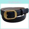 Leather Handmade Genuine Waist Belt Classic Pin Clasp Commuter Supplies Style