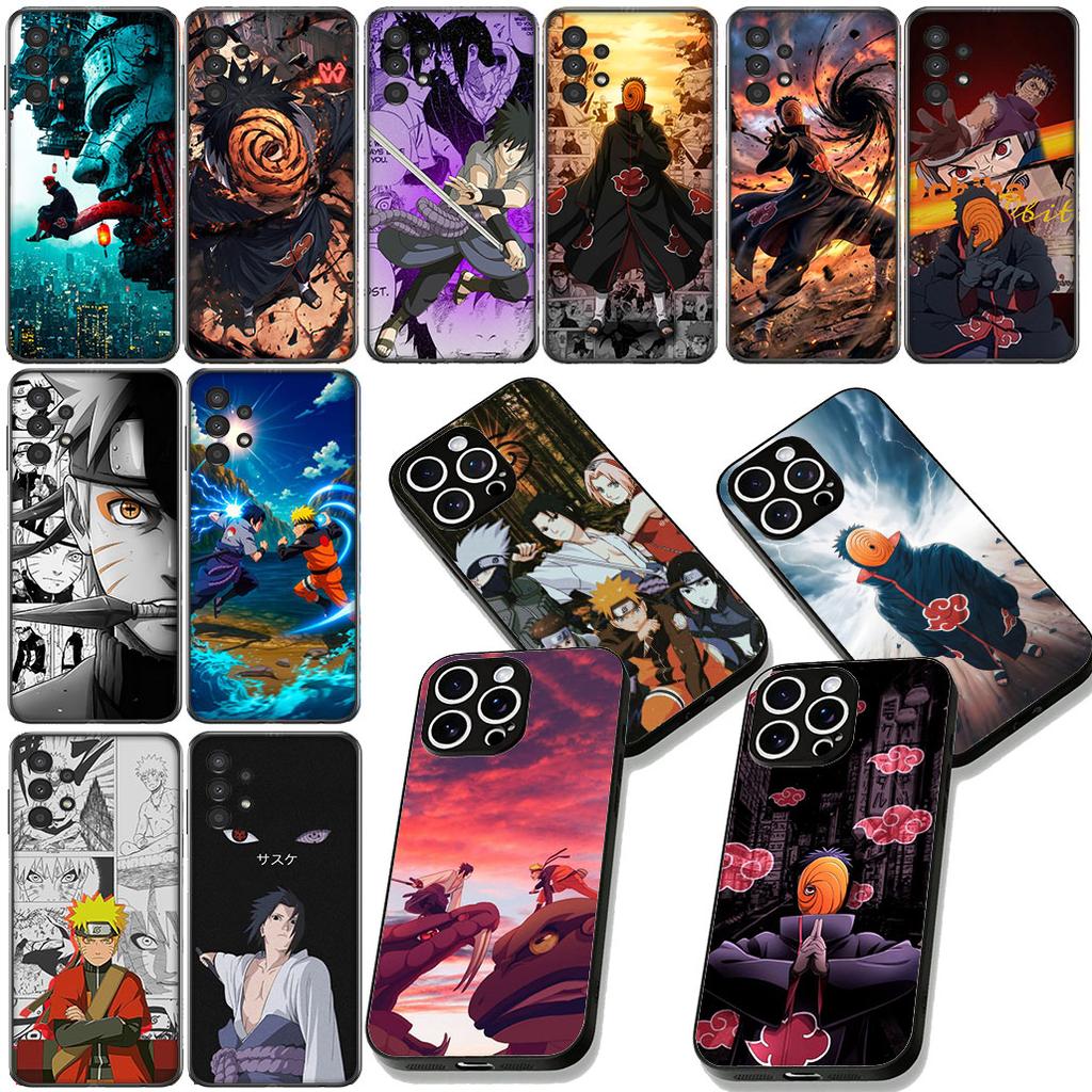 Чехол для телефона Tobi Naruto Uchiha Obito Sasuke для Motorola Moto G86 G14 G35 G34 G45 G55 G67 G75 G85 G24 G15 G54 G57 Power Case