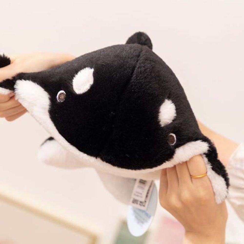 Cartoon Animals Shark Toys Fluffy Whale Plush Toy Sea Stuffed Plush Doll Collectible
