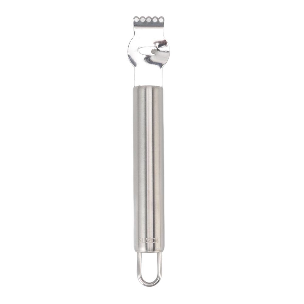 With Handle Lemon Zester Silver Peel Scraper Lemon Twist Tool Citrus Peeler Kitchen