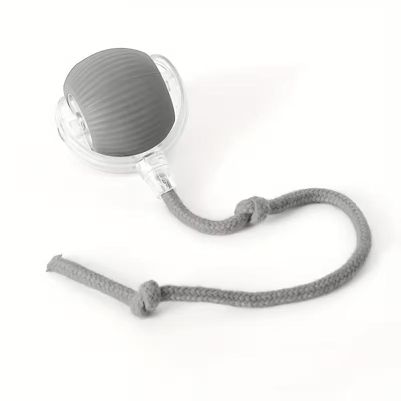 Интерактивная игрушка-мяч для кошек, Автоматический катящийся мяч с хвостом, Перезаряжаемая умная интерактивная игрушка для питомцев, Умный мяч для кошек