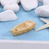 Micro Landscape Micro Landscape Boat Resin Bonsai Ornaments  Pot Decoration