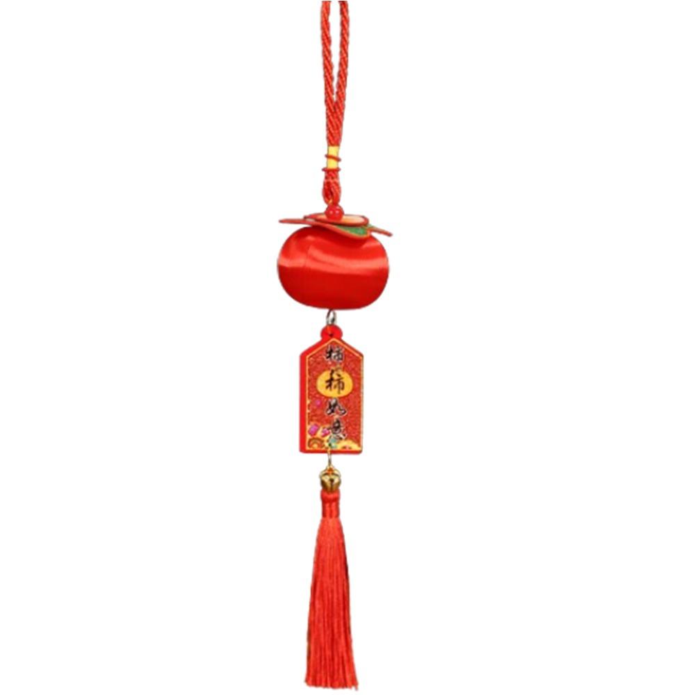Traditional Chinese Lucky Persimmon Pendants Plastic Spring Festival Supplies Home Wall Decor