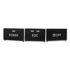 3pcs Center Console Switch Button Cap For BMW E90 E92 E93 For M3 61317841136 New