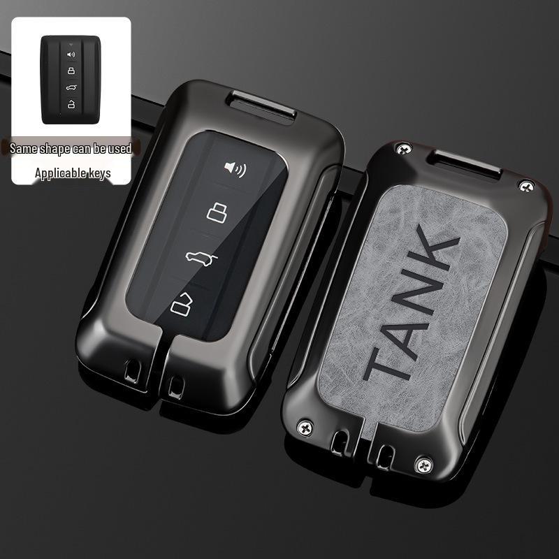 Крышка ключа Tank 300/500: Новая металлическая пряжка для ремня с логотипом City Off-road для мужчин.