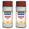 Порошок лука Keya 50 г | Чистый, полностью натуральный, обезвоженный порошок белого лука для приготовления пищи, приправ и специй | Без добавок, консервантов | Упаковка 2 шт.