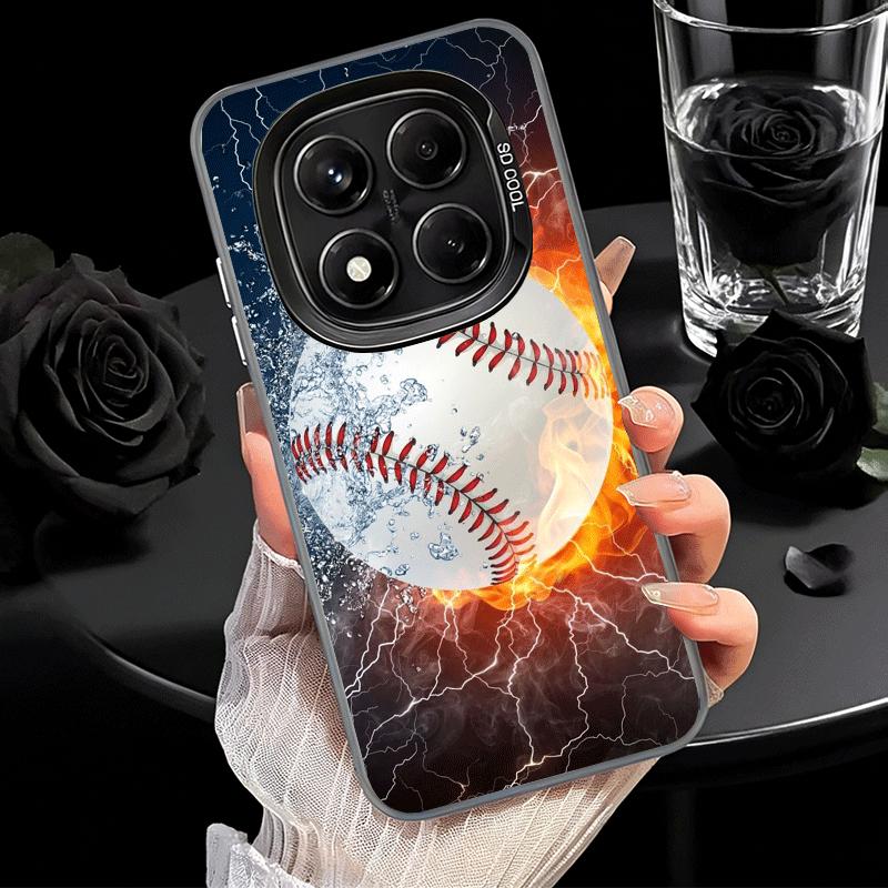 Baseball Sport Shockproof Phone Case for Xiaomi Redmi Note 15 14 13 12 Pro Plus 11 11S 11T 5G Cover Anti Fall Fundas