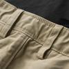 Men Shorts Solid Color Zipper Knee Length Casual Students Pants for Daily Wear