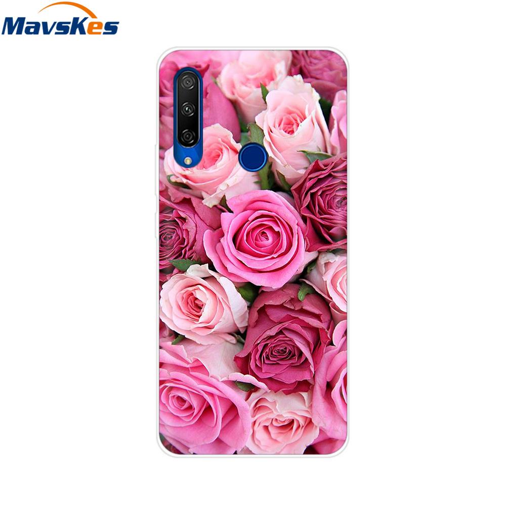 Крашеный чехол для Alcatel 1S 2020 5028Y 5028D Чехол Мягкий силиконовый чехол TPU Funda для Alcatel 1S 2020 Чехол Обложка Etui Бампер Coque