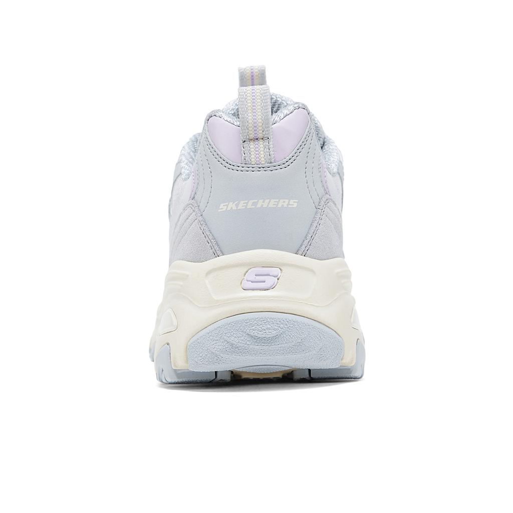 Skechers Кроссовки Panda Молочный Чай Фиолетовый Батат Толстая Подошва Удобные Модные Ретро Низкие Папины Кроссовки Женские Кроссовки Серый 13167-LTGY