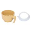 Spill Proof Suction Bowl with Handle Prevent Scald Skid Resistant Easy Feeding for The Elderly
