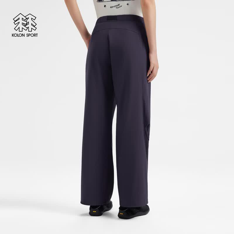 Женские дышащие ветрозащитные мягкие брюки KOLON SPORT
