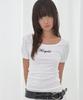 Fancy Club Cotton Flare Mini Dress (White) F26Qd062