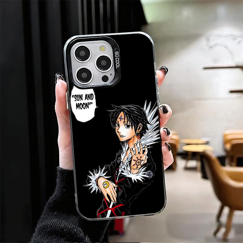 Противоударный чехол для телефона Hunter X-Hunters Chrollo для iPhone 17 Air 16 16E 15 Pro Max 14 Plus 13 Mini 12 Задняя крышка Противоударный Funda